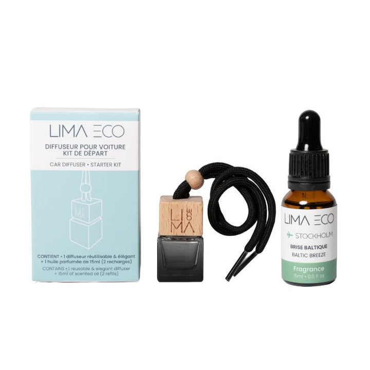 Kit de départ mini-diffuseur et fragrance brise baltique