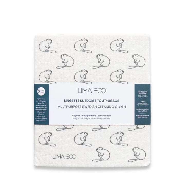 Swedish multi-surface cloth, Canadian design